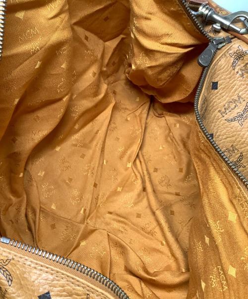 MCM（エムシーエム）MCM (エムシーエム) ボストンバッグ　MCM（エムシーエム） ブラウンの古着・服飾アイテム