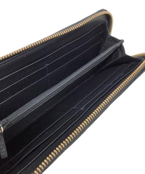GUCCI（グッチ）GUCCI (グッチ) 長財布　GUCCI（グッチ）　グッチシマ　332747 ブラックの古着・服飾アイテム