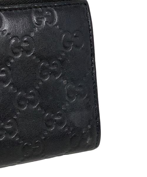 GUCCI（グッチ）GUCCI (グッチ) 長財布　GUCCI（グッチ）　グッチシマ　332747 ブラックの古着・服飾アイテム