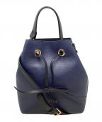 FURLAフルラ）の古着「2WAYバッグ　FURLA（フルラ）コンスタンザ　BLE3CSZ」｜ネイビー