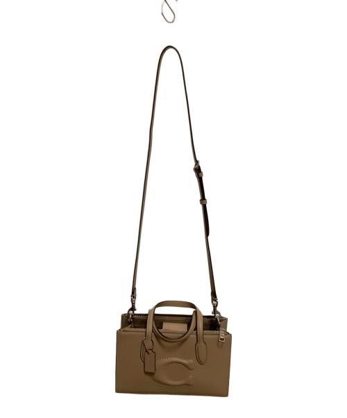 COACH（コーチ）COACH (コーチ) 2WAYバッグ　COACH（コーチ） ベージュの古着・服飾アイテム