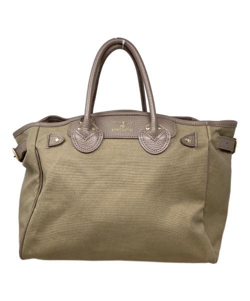 YOUNG & OLSEN The DRYGOODS STORE（ヤングアンドオルセン ザ ドライグッズストア）YOUNG & OLSEN The DRYGOODS STORE ハンドバッグ　YOUNG & OLSEN The DRYGOODS STORE（ヤングアンドオルセン ザ ドライグッズストア） ベージュの古着・服飾アイテム