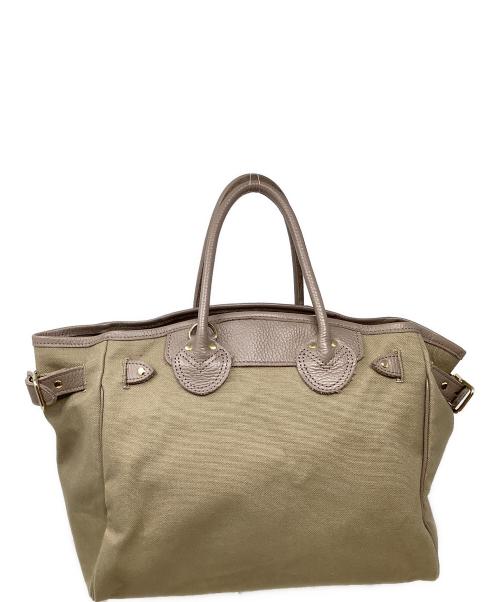 YOUNG & OLSEN The DRYGOODS STORE（ヤングアンドオルセン ザ ドライグッズストア）YOUNG & OLSEN The DRYGOODS STORE ハンドバッグ　YOUNG & OLSEN The DRYGOODS STORE（ヤングアンドオルセン ザ ドライグッズストア） ベージュの古着・服飾アイテム