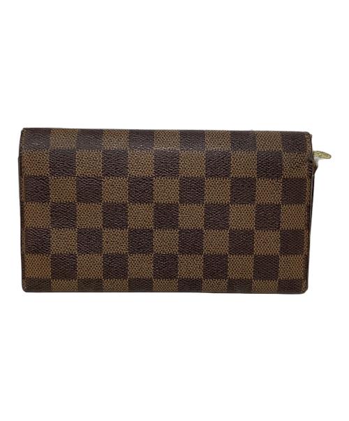 LOUIS VUITTON（ルイ ヴィトン）LOUIS VUITTON (ルイ ヴィトン) 長財布　LOUIS VUITTON　（ルイ ヴィトン）　ダミエ　N61724 ブラウンの古着・服飾アイテム