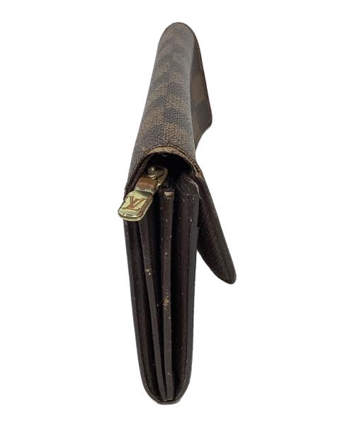 LOUIS VUITTON（ルイ ヴィトン）LOUIS VUITTON (ルイ ヴィトン) 長財布　LOUIS VUITTON　（ルイ ヴィトン）　ダミエ　N61724 ブラウンの古着・服飾アイテム