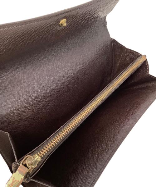 LOUIS VUITTON（ルイ ヴィトン）LOUIS VUITTON (ルイ ヴィトン) 長財布　LOUIS VUITTON　（ルイ ヴィトン）　ダミエ　N61724 ブラウンの古着・服飾アイテム