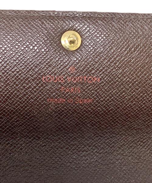 LOUIS VUITTON（ルイ ヴィトン）LOUIS VUITTON (ルイ ヴィトン) 長財布　LOUIS VUITTON　（ルイ ヴィトン）　ダミエ　N61724 ブラウンの古着・服飾アイテム