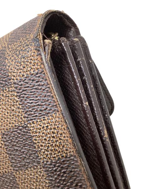 LOUIS VUITTON（ルイ ヴィトン）LOUIS VUITTON (ルイ ヴィトン) 長財布　LOUIS VUITTON　（ルイ ヴィトン）　ダミエ　N61724 ブラウンの古着・服飾アイテム