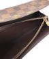 中古・古着 LOUIS VUITTON (ルイ ヴィトン) 長財布　LOUIS VUITTON　（ルイ ヴィトン）　ダミエ　N61724 ブラウン：8000円