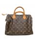 LOUIS VUITTON (ルイ ヴィトン) ハンドバッグ　Louis Vuitton（ルイヴィトン）モノグラム　スピーディ３０ ブラウン：65000円