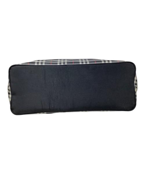 BURBERRY BLUE LABEL（バーバリー ブルー レーベル）BURBERRY BLUE LABEL (バーバリーロンドンブルーレーベル) ハンドバッグ　BURBERRY BLUE LABEL（バーバリーロンドンブルーレーベル） ブラックの古着・服飾アイテム