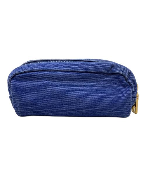 PRADA（プラダ）PRADA (プラダ) ポーチ　PRADA（プラダ）　カナパ　1N0693 ブルーの古着・服飾アイテム