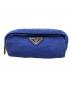PRADA（プラダ）の古着「ポーチ　PRADA（プラダ）　カナパ　1N0693」｜ブルー