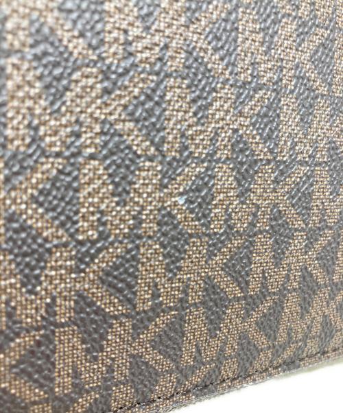 MICHAEL KORS（マイケル・コース）MICHAEL KORS (マイケル・コース) 2WAYサッチェルバッグ　MICHAEL KORS（マイケルコース）　ハミルトン ブラウンの古着・服飾アイテム