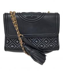 TORY BURCH（トリーバーチ）の古着「ショルダーバッグ　TORY BURCH（トリーバーチ） 10005608」｜ブラック