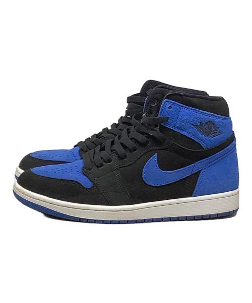 NIKE（ナイキ）NIKE (ナイキ) ハイカットスニーカー　NIKE(ナイキ)　DZ5485-042  Air Jordan 1 Retro High OG ブルー×ブラック サイズ:26.5の古着・服飾アイテム