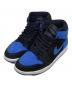 NIKE（ナイキ）の古着「ハイカットスニーカー　NIKE(ナイキ)　DZ5485-042  Air Jordan 1 Retro High OG」｜ブルー×ブラック
