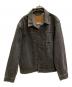 LEVI'S PReMIUM（リーバイスプレミアム）の古着「TYPE I TRUCKER JACKET　LEVI'S PReMIUM（リーバイスプレミアム）　A3174-0000」｜ブラック