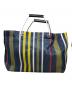 MARNI (マルニ) ストライプメッシュトートバッグ　MARNI（マルニ）　フラワーカフェ ネイビー：10000円