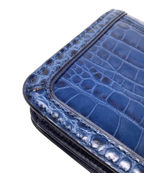 TORY BURCH（トリーバーチ）TORY BURCH (トリーバーチ) 型押し2WAYバッグ　TORY BURCH（トリーバーチ）　Juliette ネイビーの古着・服飾アイテム