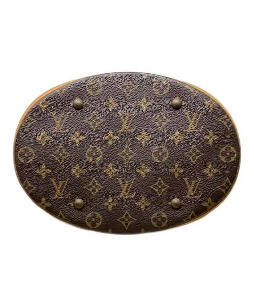 LOUIS VUITTON（ルイ ヴィトン）LOUIS VUITTON (ルイ ヴィトン) トートバッグ　Louis Vuitton（ルイヴィトン）モノグラム　バケットGM　 ブラウンの古着・服飾アイテム