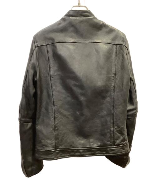 SCHOTT BROS.（ショット）SCHOTT BROS. ATTACHMENT (アタッチメント) ダブルライダースジャケット　SCHOTT BROS.（ショットブロス）　ATTACHMENT（アタッチメント）　ラムレザー　3171065 ブラック サイズ:Sの古着・服飾アイテム