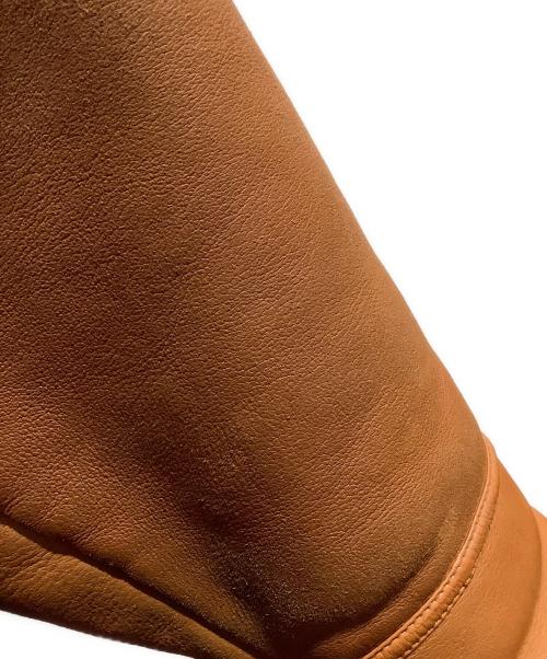 MaxMara（マックスマーラ）MaxMara (マックスマーラ) ムートンコート　MaxMara（マックスマーラー） ブラウン サイズ:40の古着・服飾アイテム