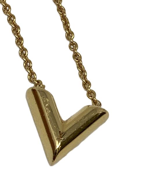 LOUIS VUITTON（ルイ ヴィトン）LOUIS VUITTON (ルイ ヴィトン) ネックレス　LOUIS VUITTON（ルイ ヴィトン）　エッセンシャルV　M00857 ゴールドの古着・服飾アイテム