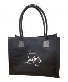 Christian Louboutin（クリスチャン・ルブタン）の古着「トートバッグ　Christian Louboutin（クリスチャン・ルブタン）　NASTROLOUBI」｜ブラック