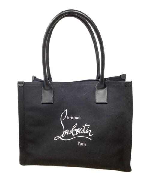 Christian Louboutin（クリスチャン・ルブタン）Christian Louboutin (クリスチャン・ルブタン) トートバッグ　Christian Louboutin（クリスチャン・ルブタン）　NASTROLOUBI ブラックの古着・服飾アイテム