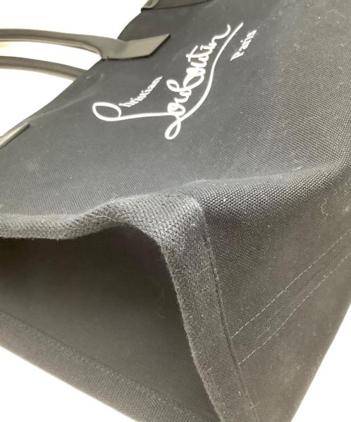 Christian Louboutin（クリスチャン・ルブタン）Christian Louboutin (クリスチャン・ルブタン) トートバッグ　Christian Louboutin（クリスチャン・ルブタン）　NASTROLOUBI ブラックの古着・服飾アイテム