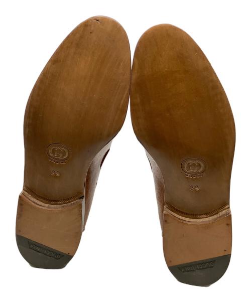 GUCCI（グッチ）GUCCI (グッチ) シューズ　GUCCI（グッチ）1279 ブラウン サイズ:39の古着・服飾アイテム