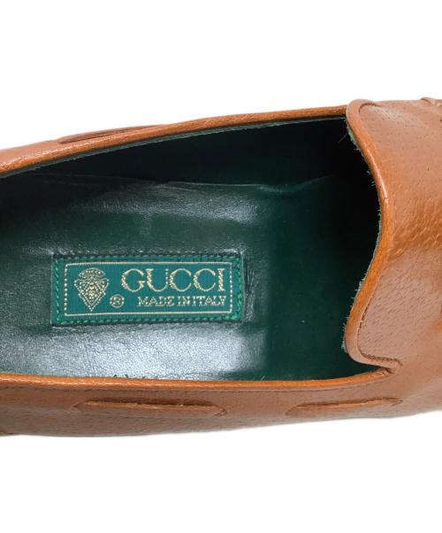 GUCCI（グッチ）GUCCI (グッチ) シューズ　GUCCI（グッチ）1279 ブラウン サイズ:39の古着・服飾アイテム
