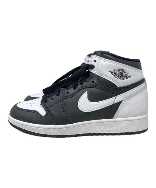 NIKE（ナイキ）NIKE (ナイキ) ハイカットスニーカー　NIKE（ナイキ）　Air Jordan 1 Retro High OG　FD1437-010 ブラック×ホワイト サイズ:23.5 未使用品の古着・服飾アイテム