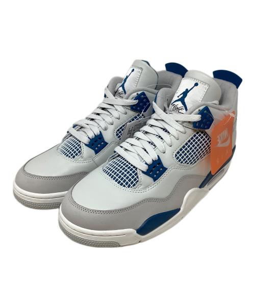 NIKE（ナイキ）NIKE (ナイキ) スニーカー　NIKE(ナイキ)　Air Jordan 4 Retro FV5029-141 グレー×ブルー サイズ:28.5cm 未使用品の古着・服飾アイテム