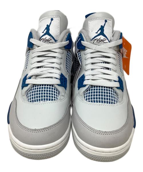 NIKE（ナイキ）NIKE (ナイキ) スニーカー　NIKE(ナイキ)　Air Jordan 4 Retro FV5029-141 グレー×ブルー サイズ:28.5cm 未使用品の古着・服飾アイテム