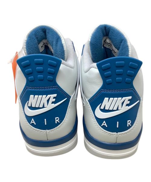 NIKE（ナイキ）NIKE (ナイキ) スニーカー　NIKE(ナイキ)　Air Jordan 4 Retro FV5029-141 グレー×ブルー サイズ:28.5cm 未使用品の古着・服飾アイテム