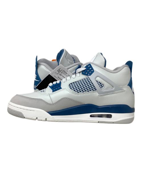 NIKE（ナイキ）NIKE (ナイキ) スニーカー　NIKE(ナイキ)　Air Jordan 4 Retro FV5029-141 グレー×ブルー サイズ:28.5cm 未使用品の古着・服飾アイテム