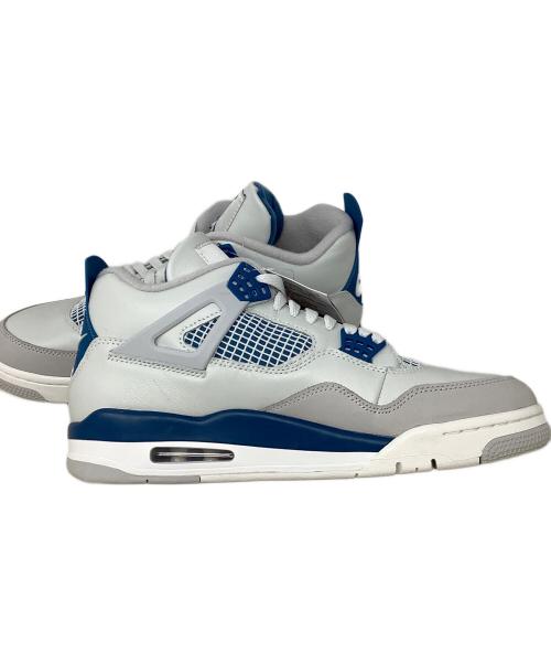 NIKE（ナイキ）NIKE (ナイキ) スニーカー　NIKE(ナイキ)　Air Jordan 4 Retro FV5029-141 グレー×ブルー サイズ:28.5cm 未使用品の古着・服飾アイテム