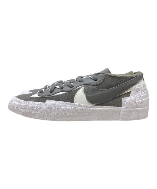 NIKE（ナイキ）NIKE (ナイキ) sacai (サカイ) スニーカー　NIKE（ナイキ）　sacai（サカイ）　BLAZER LOW　DD1877-002 グレー サイズ:28.5 未使用品の古着・服飾アイテム