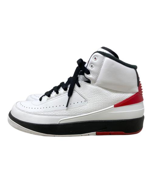 NIKE（ナイキ）NIKE (ナイキ) ハイカットスニーカー　NIKE（ナイキ）　AIR JORDAN2　DX4400-106 ブラック×ホワイト サイズ:27.5の古着・服飾アイテム