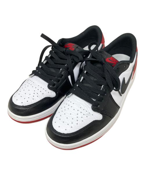 NIKE（ナイキ）NIKE (ナイキ) スニーカー　NIKE（ナイキ）　Air Jordan 1 Retro Low OG　CZ0790-106 ブラック×レッド サイズ:27.5の古着・服飾アイテム