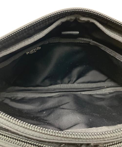 PORTER（ポーター）PORTER (ポーター) ショルダーバッグ　BLACK PATTERN(ブラックパターン) ブラックの古着・服飾アイテム