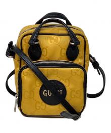 GUCCI（グッチ）の古着「2WAYショルダーバッグ　GUCCI（グッチ）　オフザグリッド　625850」｜イエロー×ブラック