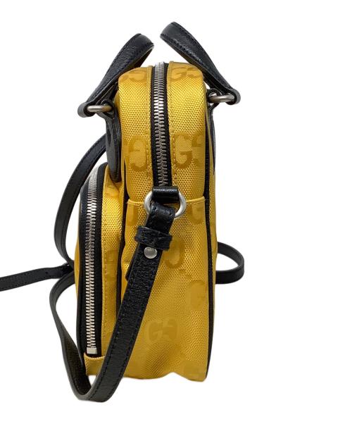 GUCCI（グッチ）GUCCI (グッチ) 2WAYショルダーバッグ　GUCCI（グッチ）　オフザグリッド　625850 イエロー×ブラックの古着・服飾アイテム