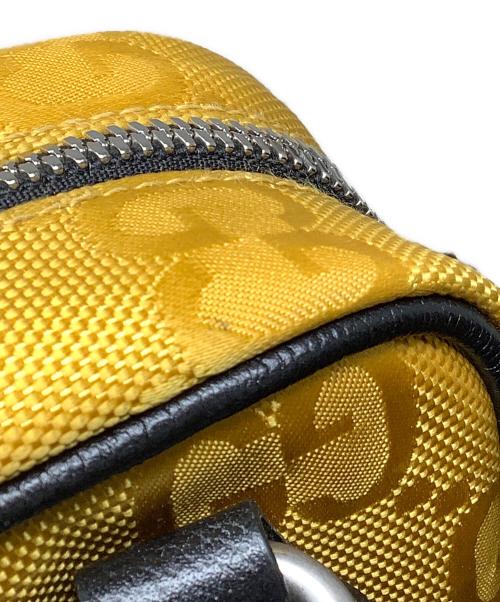 GUCCI（グッチ）GUCCI (グッチ) 2WAYショルダーバッグ　GUCCI（グッチ）　オフザグリッド　625850 イエロー×ブラックの古着・服飾アイテム