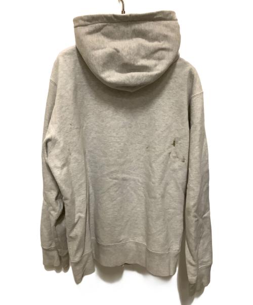 SUPREME（シュプリーム）SUPREME (シュプリーム) ジップパーカー　SUPREME（シュプリーム）　Reflective Small Box Logo Zip Up Sweatshirt　 グレー サイズ:Lの古着・服飾アイテム