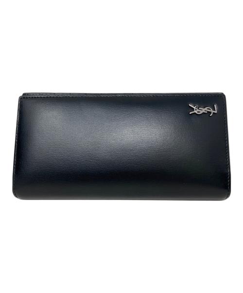 Saint Laurent Paris（サンローランパリ）Saint Laurent Paris (サンローランパリ) コンチネンタルウォレット Saint Laurent Paris(サンローランパリ)　タイニーカサンドラ　607746 ブラック サイズ:　の古着・服飾アイテム