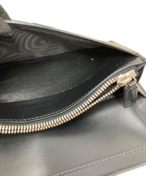 Saint Laurent Paris（サンローランパリ）Saint Laurent Paris (サンローランパリ) コンチネンタルウォレット Saint Laurent Paris(サンローランパリ)　タイニーカサンドラ　607746 ブラック サイズ:　の古着・服飾アイテム