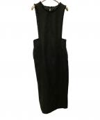 SLOBE IENAスローブ イエナ）の古着「ツイードジャンパースカート　SLOBE IENA（スローブ イエナ）　2023AW　23-040-912-4040-3-0」｜ブラック